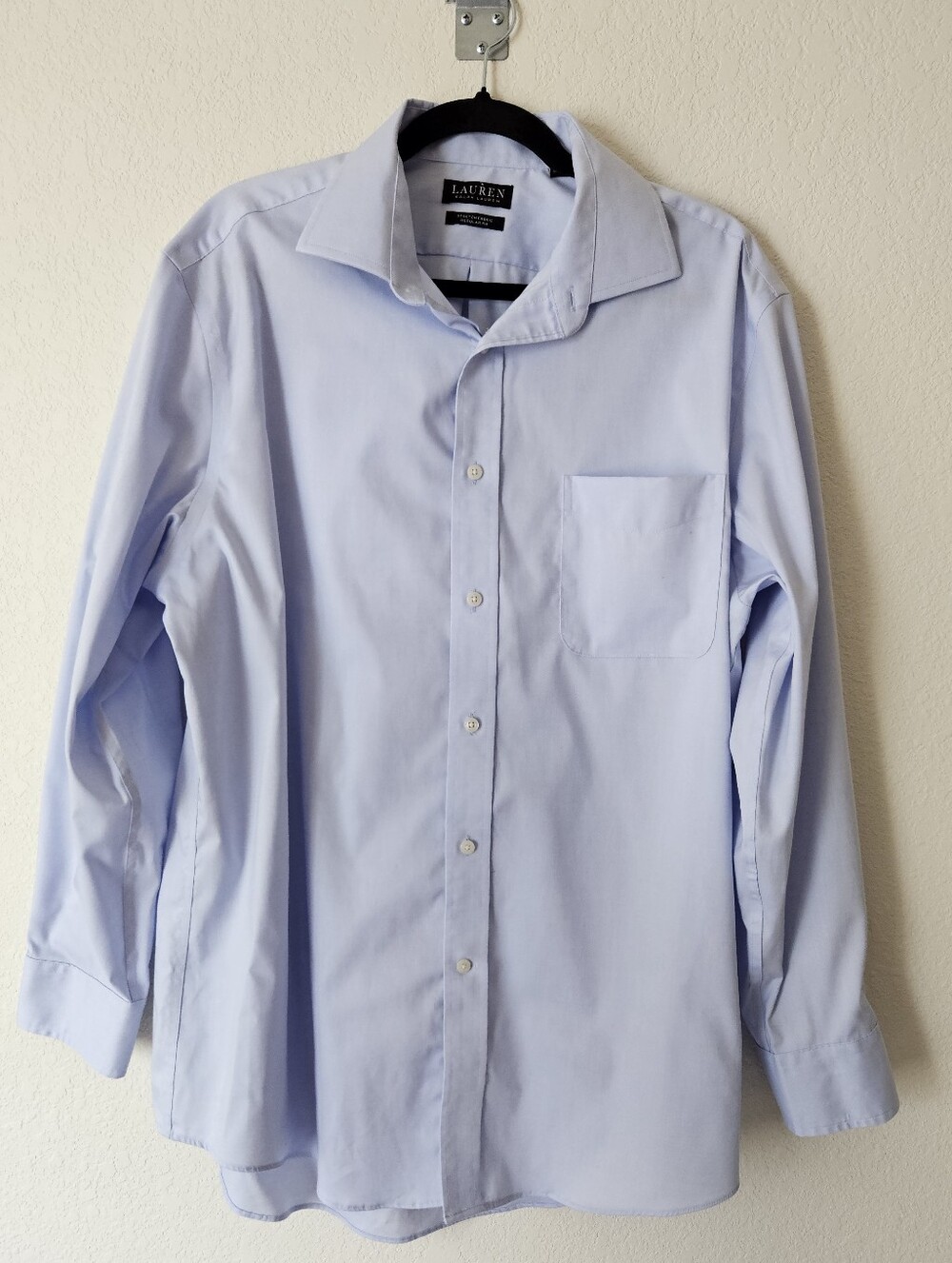 Lauren Ralph Lauren Light Blue Long-Sleeve Dress Shirt